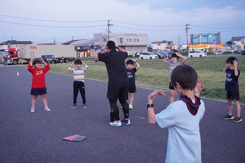 トレーニングの様子
