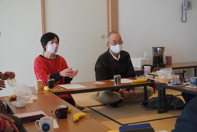 熊田さんがお話しする様子