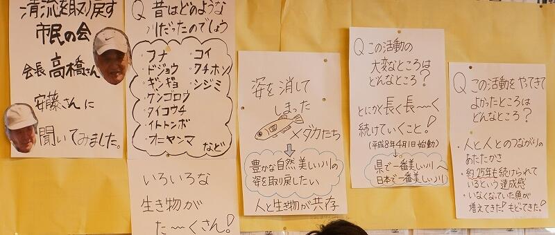 発表資料の写真